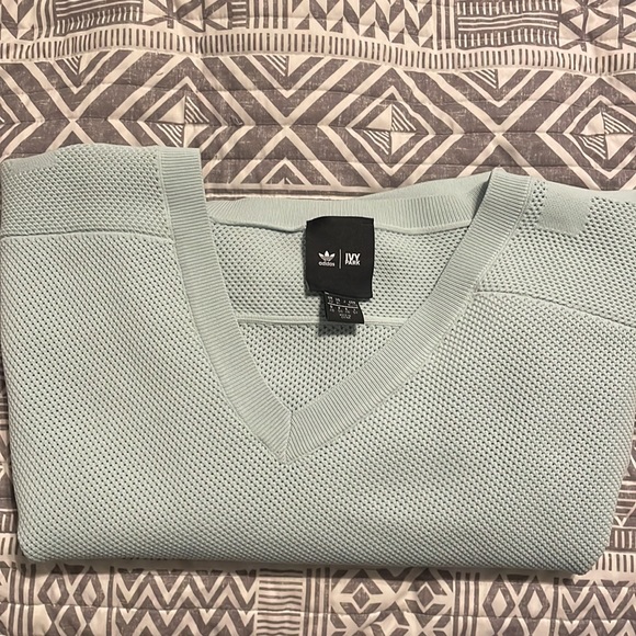 Ivy Park Knit Crop Jersey in Green Tint - Picture 3 of 3